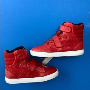 Android Homme Propulsion Red Mens Fashion Designer Sneakers Size 10